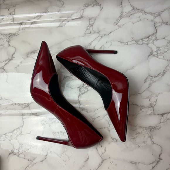 Women’s Toni Bianco Anja Bordeaux Patent US Size 8,5 - Picture 9 of 16